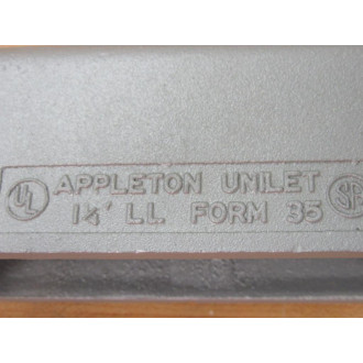 Appleton LL125-M 1-14" Form 35 Unilet Conduit Body LL125M