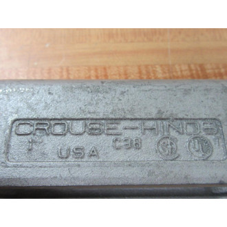Crouse & Hinds C38 1" Conduit Body - New No Box