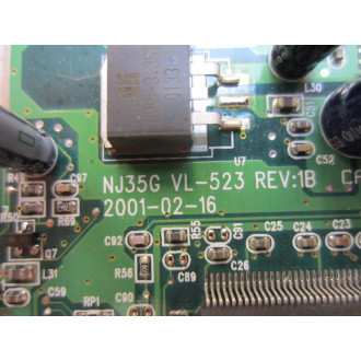 NEC NJ35G VL-523 Video Main Board 461A3367001 W12 Wire Leads - Used