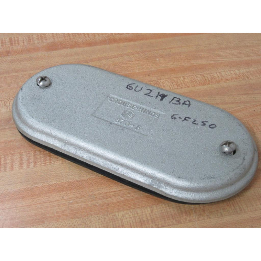 Crouse & Hinds 870-F 2-12"-3" Conduit Body Cover 870F - New No Box
