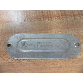 Red Dot SCV-1 Type SCV Conduit Body Cover SCV1 (Pack of 15) - New No Box