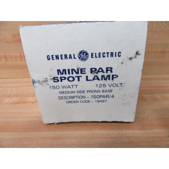 General Electric 19487 Mine Par Spot Lamp 19497