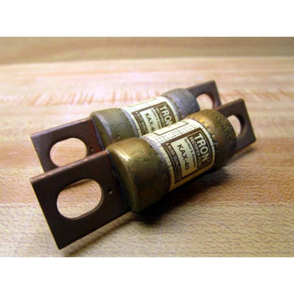 Bussmann KAX-40 Rectifier Fuse KAX40 (Pack of 2) - New No Box