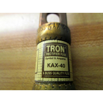 Bussmann KAX-40 Rectifier Fuse KAX40 (Pack of 2) - New No Box