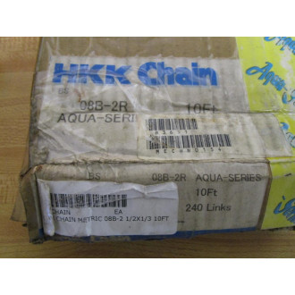 HKK Chain 08B-2R Roller Chain  08B2R
