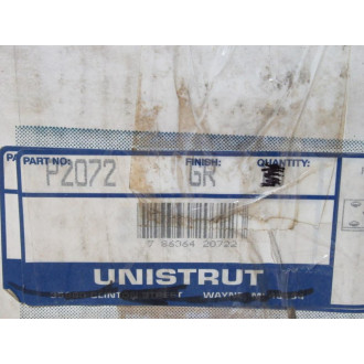 Unistrut P2072 GR 7 Hole Post Base P2072GR (Pack of 8)