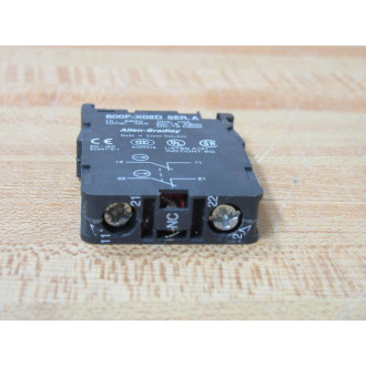 Allen Bradley 800F-X02D Contact Block 800FX02D - New No Box