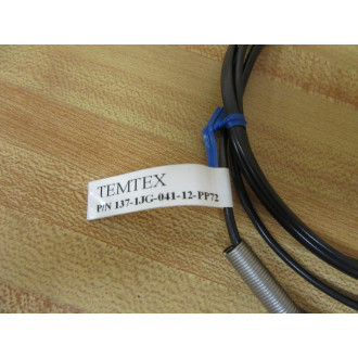 Temtex 137-1JG-041-12-PP72 Thermocouple Probe 1371JG04112PP72 - New No Box