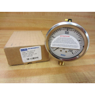 Wika 9767088 Liquid Filled Pressure Gauge 213.53-9767088