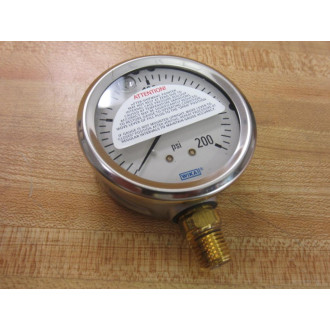 Wika 9767088 Liquid Filled Pressure Gauge 213.53-9767088