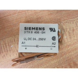 Siemens 3TX6406-0H Supression Diode 3TX64060H (Pack of 2)