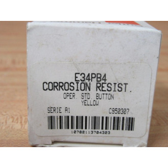 Cutler Hammer E34PB4 Corrosion Resist STD Button