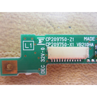 Fujitsu CP209750-Z1 LED Display Board CP209750-X1 - Used