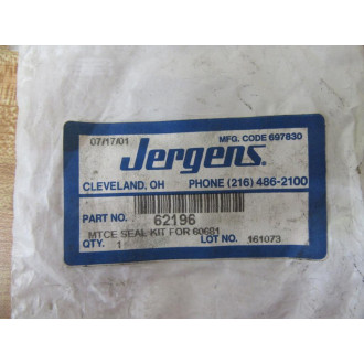 Jergens 62196 MTCE Seal Kit