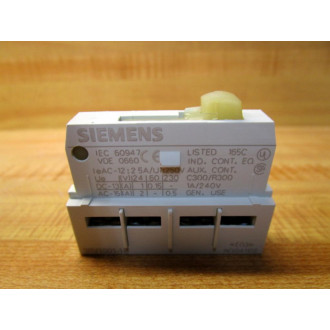 Siemens 3RV1901-1E Aux. Contact Block  3RV19011E (Pack of 10)