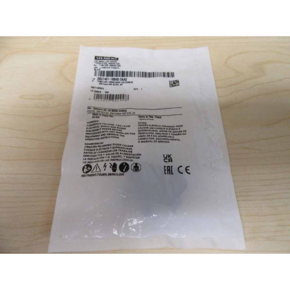 Siemens 3SU1401-1BB40-3AA0 Green LED 3SU1401-18840-3AA0