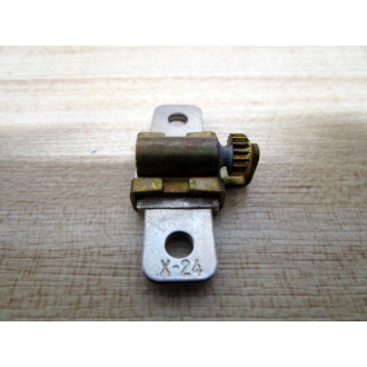 Square D B14 Overload Heater Element B14.0 WO Terminal Covers (Pack of 2) - Used