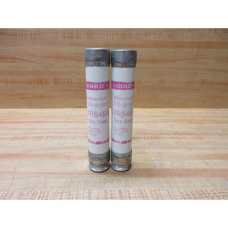 Gould Shawmut Ferraz TRS45R Fuse Cross Ref 4YZN1 (Pack of 2) - New No Box