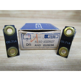 General Electric CR123C0.71A GE Heater Element C0.71A (Pack of 2)