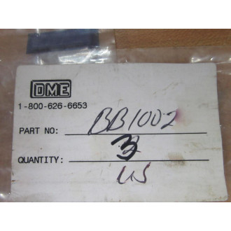DME BB10020 1516 Brass Baffle Plug (Pack of 3)