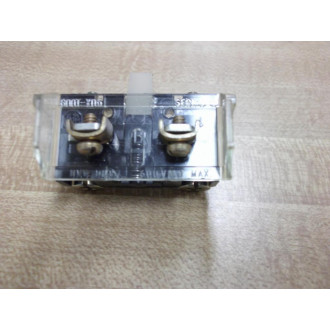 Allen Bradley 800T-XD6 Contact Block 800TXD6 wBolts & Clip