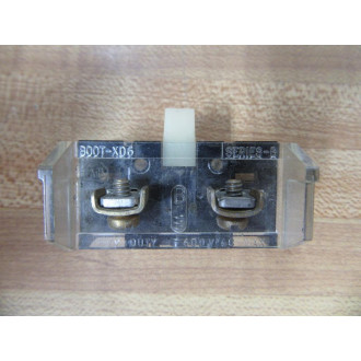 Allen Bradley 800T-XD6 Contact Block 800TXD6 WBolts - Used