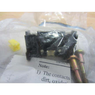Allen Bradley 800T-XD6 Contact Block 800TXD6 wBolts & Clip