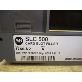 Allen Bradley 1746-N2 Card Slot Filler 1746N2 Series A (Pack of 19) - Used