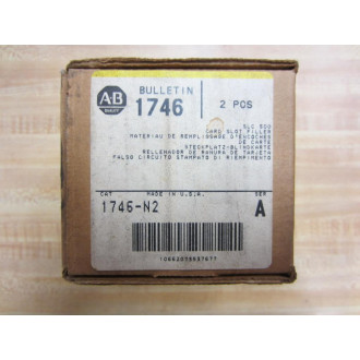 Allen Bradley 1746-N2 Card Slot Filler 1746N2 Series A (Pack of 2)