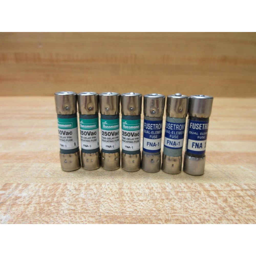 Buss FNA-1 Bussmann Fuse Cross Ref 1CT20 (Pack of 7) - New No Box