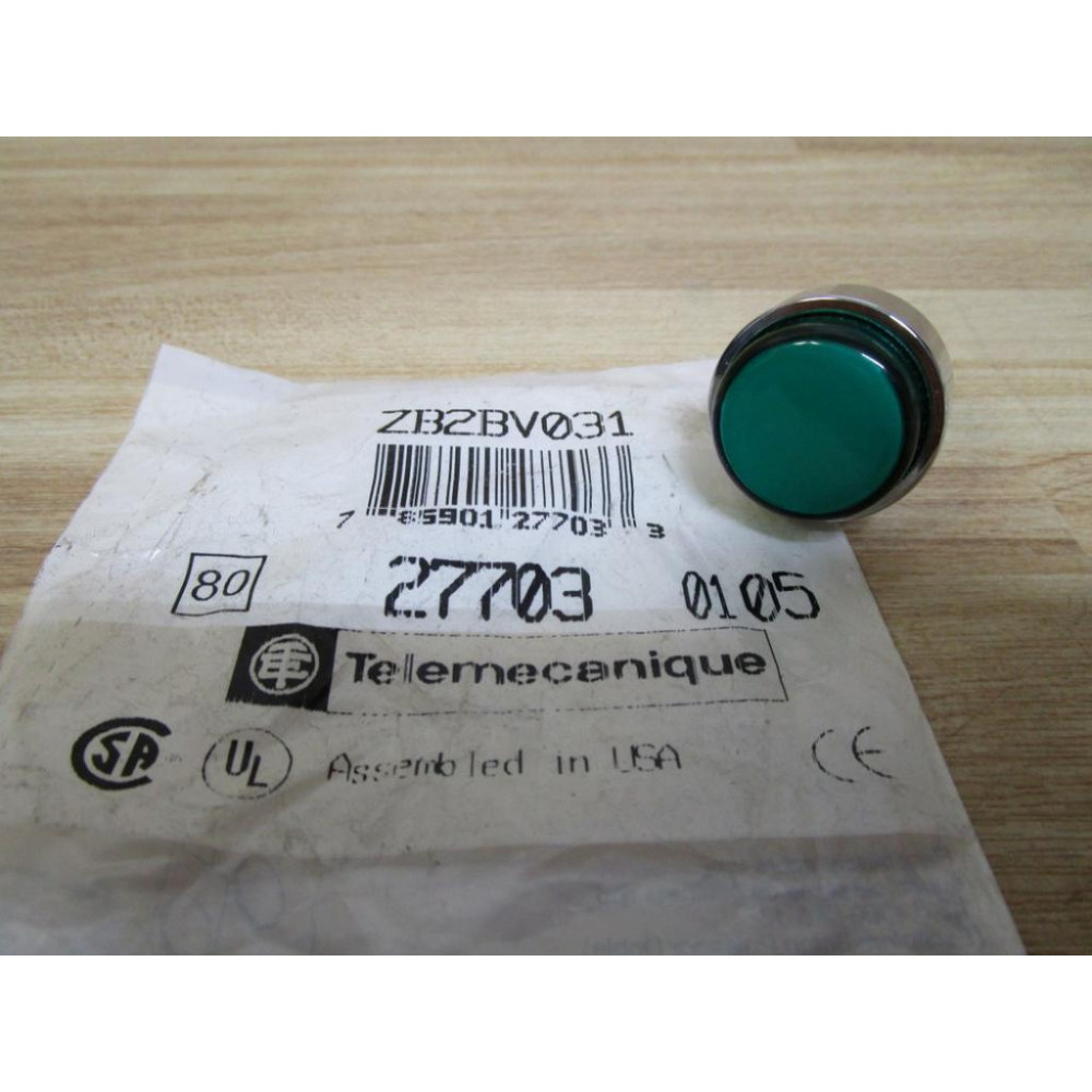Telemecanique ZB2-BV031 Green Button ZB2BV031 27703