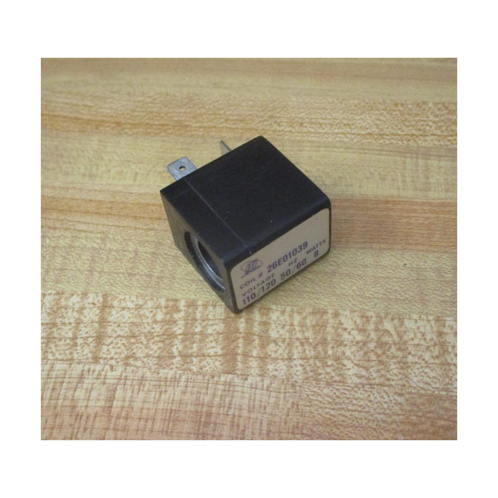 ISI Fluid Power 26E01039 Solenoid Coil 110120V 5060Hz 8W - New No Box