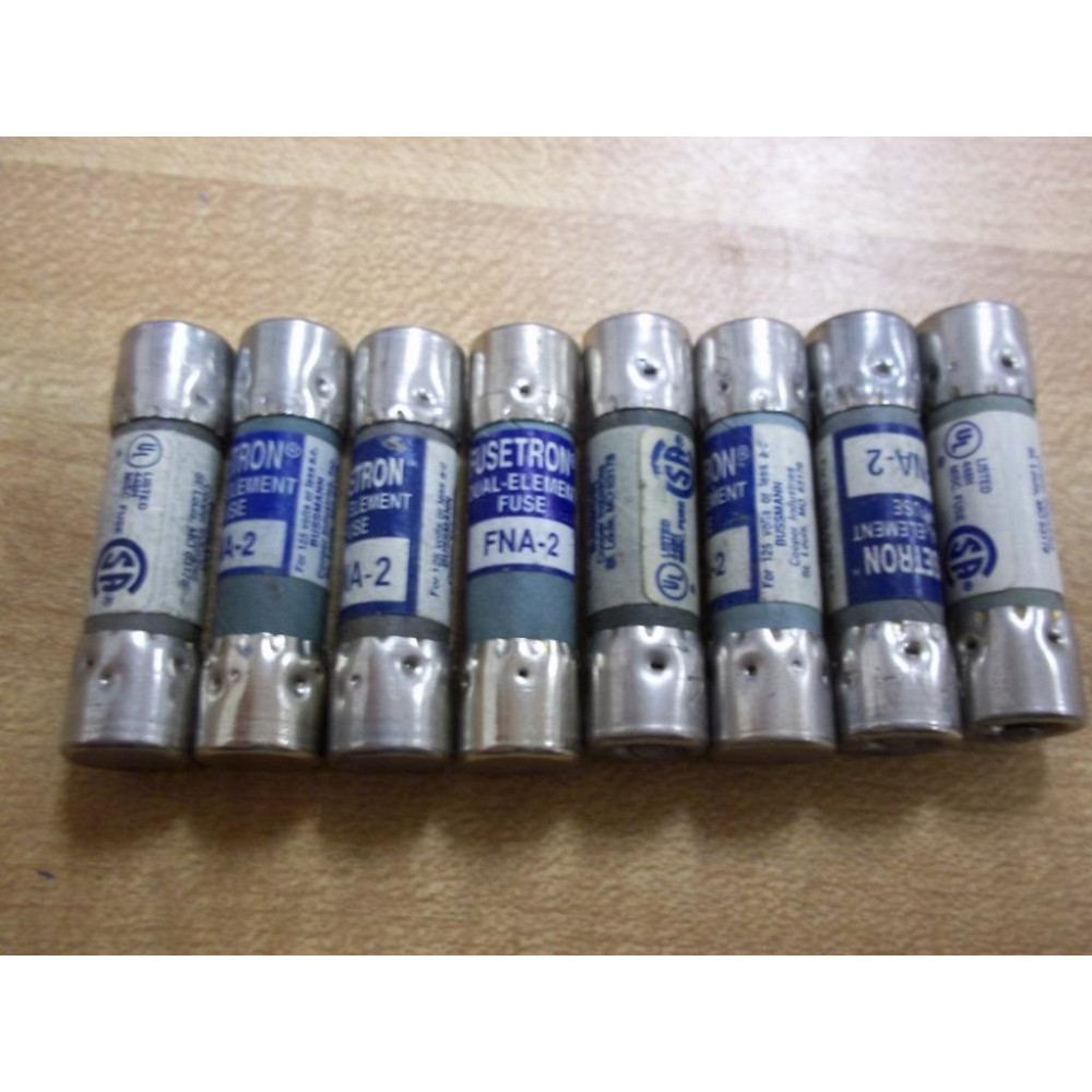 Buss FNA-2 Bussmann Fuse Cross Ref 1CT35 (Pack of 8) - New No Box