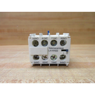 Telemecanique LA1-KN22 Schneider Contact Block LA1KN22 006622 - New No Box