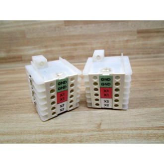 Allen Bradley 1492-HC6 Terminal Block 1492HC6 (Pack of 2) - Used