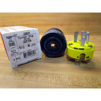 Pass & Seymour L530-P Plug L530P WHousing30A125V