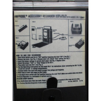 Amprobe LRS-7R Accessory Recorder LRS7R - Used