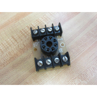 Curtis RS 8 Relay Socket RS8 (Pack of 3) - Used