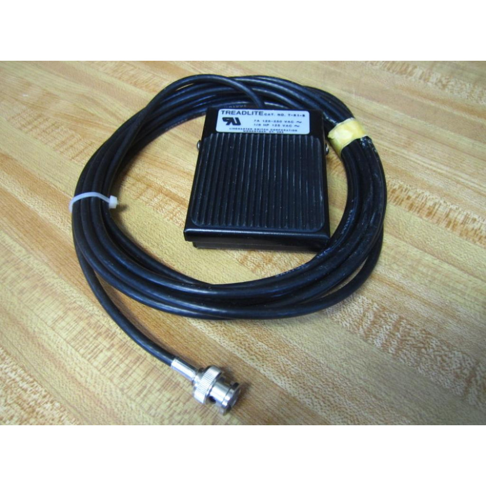 Linemaster T-51-S Foot Switch T51S WCord - New No Box