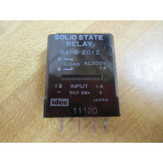 IDEC RAHB-201Z Solid State Relay RAHB-20IZ - New No Box