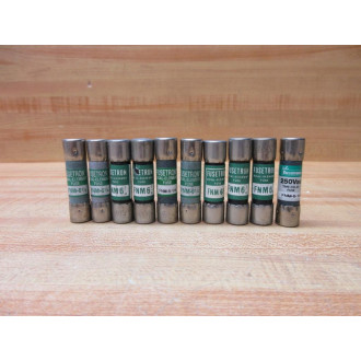 Buss FNM-6-14 Fusetron Fuse Cross Ref 6C208 (Pack of 10) - New No Box