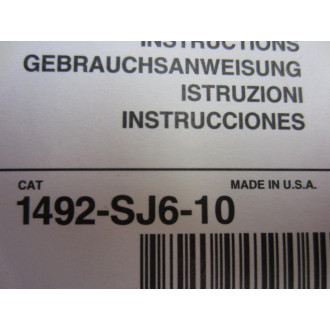 Allen Bradley 1492-SJ6-10 Side Jumpers 1492SJ610 (Pack of 9) - New No Box