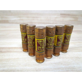 Bussmann LPN-RK-30 Fuse LPNRK30 (Pack of 6) - New No Box