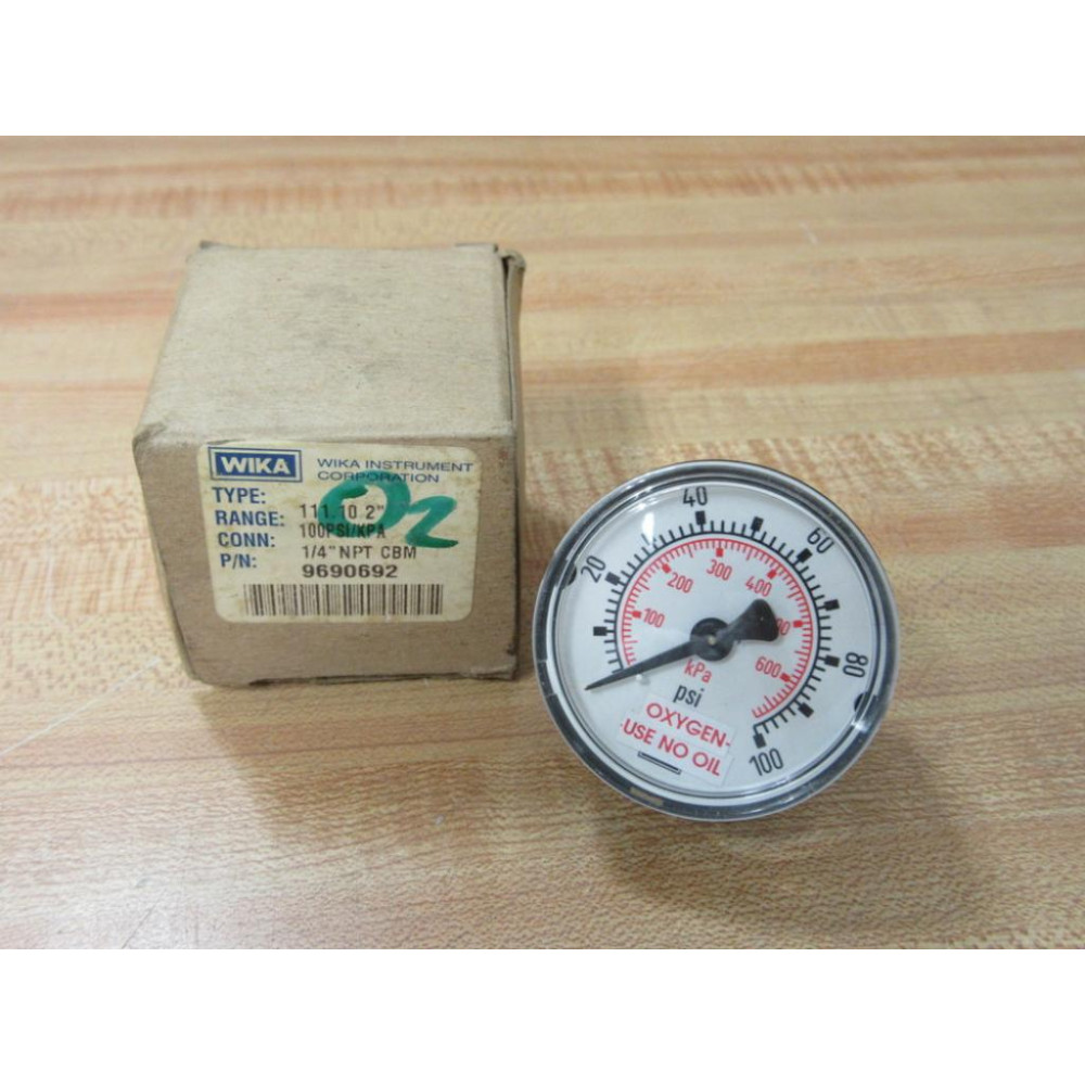 Wika 9690692 Gauge Type: 111.10 2"