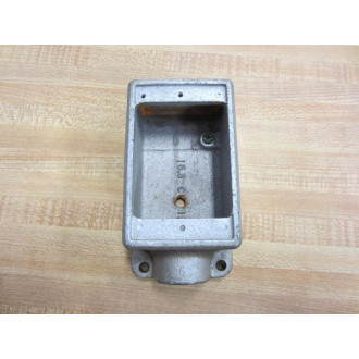 Crouse & Hinds FS1 Cast Device Box 12" - Used