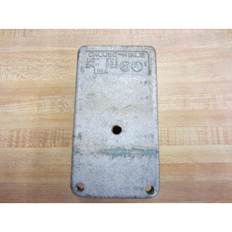 Crouse & Hinds FS1 Cast Device Box 12" - Used