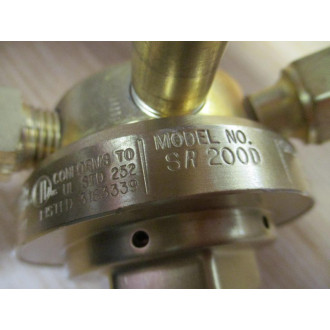 Victor SR200D Gas Regulator - New No Box