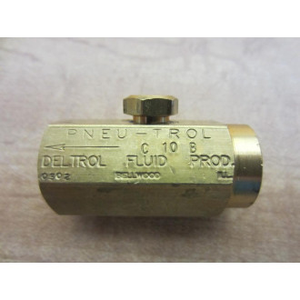 Deltrol C10B Check Valve C10B - Used