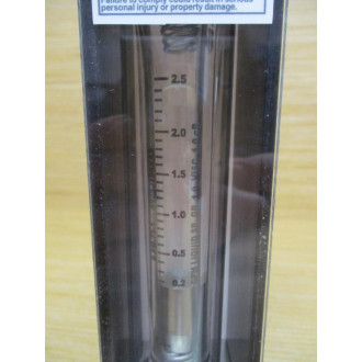 Brooks Instrument 1358F1C1EA1D1A Sho-Rate Flow Meter WO Knob - New No Box