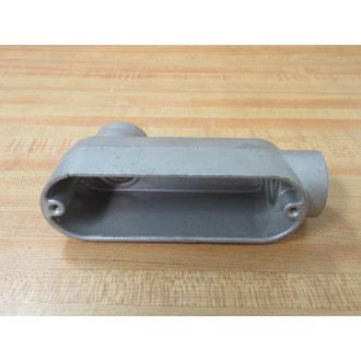 Crouse & Hinds LB29 Conduit Body Type LB Size 34" Aluminum - New No Box